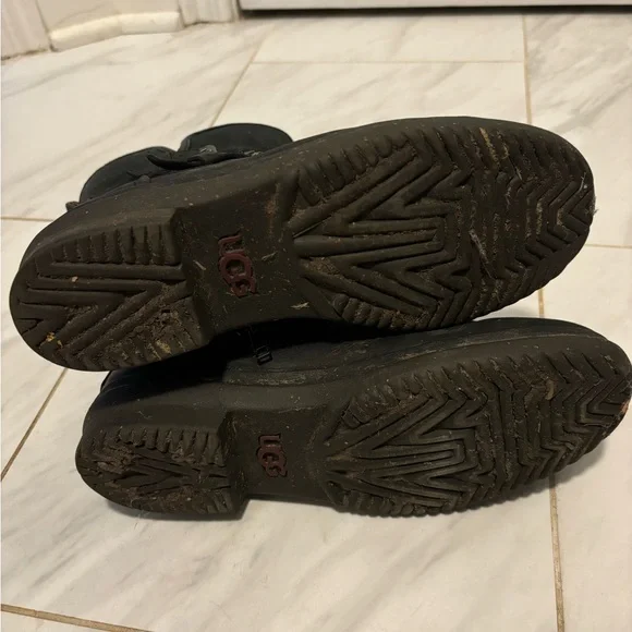 Ugg waterproof biker boots - Picture 7 of 9